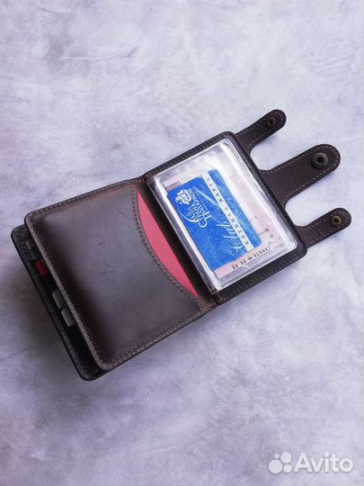Портмоне из натуральной кожи. Новое