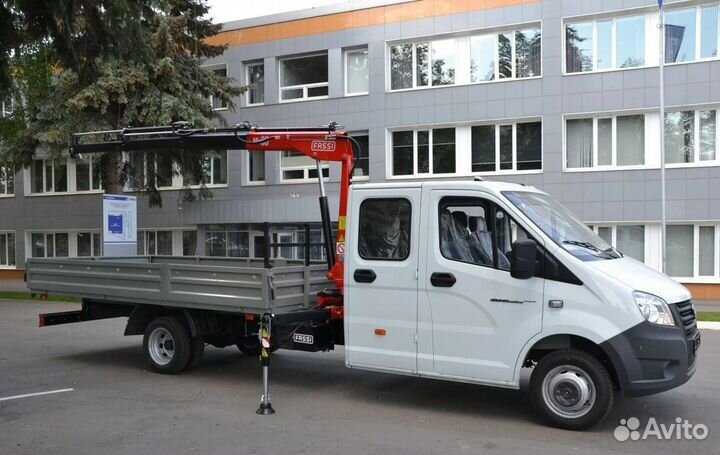 ГАЗ ГАЗель Next A22R33 с КМУ, 2024