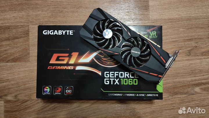 Видеокарта gtx 1060 3gb gigabyte g1 gaming