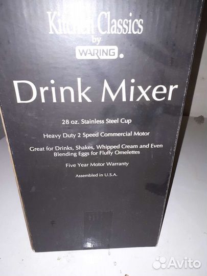 Миксер молочный коктейль Waring