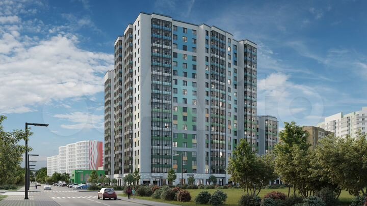 1-к. квартира, 31,6 м², 2/18 эт.