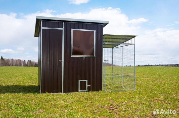 Выгул к курятнику теплоисухо на 45 кур