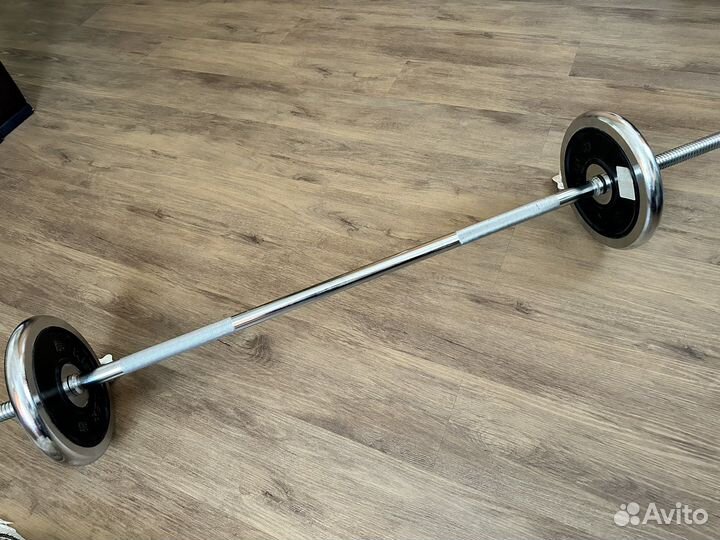 Штанга (гриф 7,5 + блины 10/10)