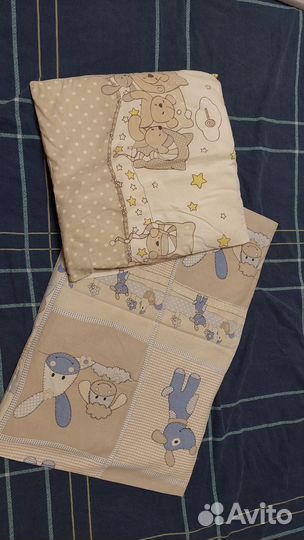 Бортики в детскую кроватку