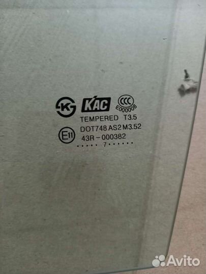 Стекло двери передней левой Chevrolet Captiva