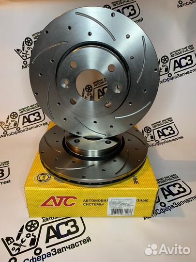 Тормозные передние диски атс Vesta Largus X-ray