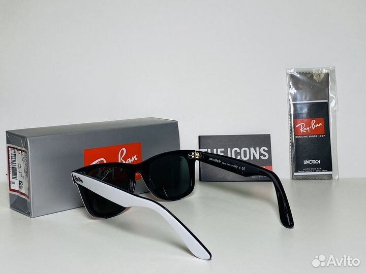 Очки Ray Ban Wayfarer 2140 956 двухцветные