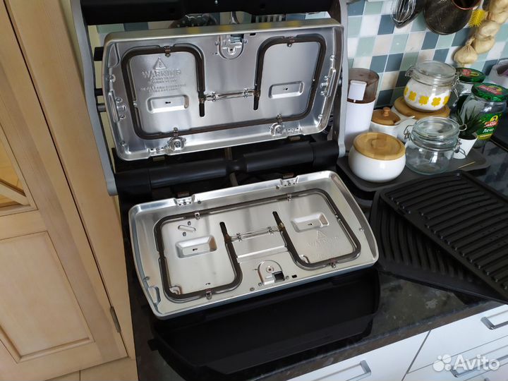 Умный электрогриль Tefal Optigrill+ XL GC722D34