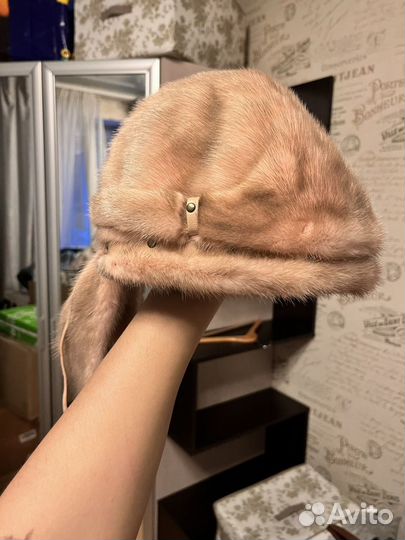 Шапка женская норковая