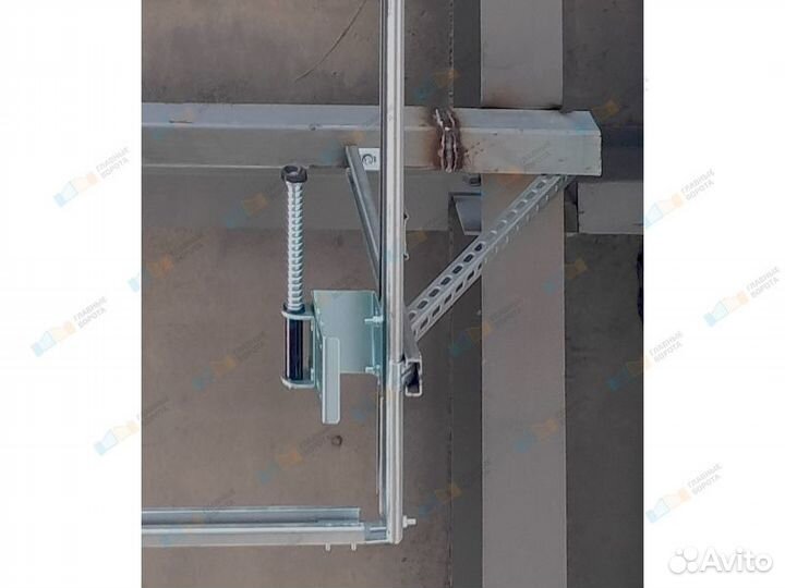 Ворота Промышленные с калиткой