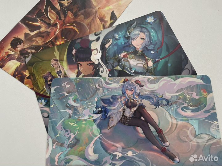 Лимитированные карточки геншин