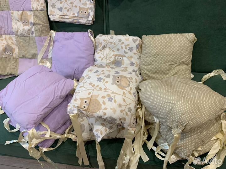 Постельное белье в детскую кроватку