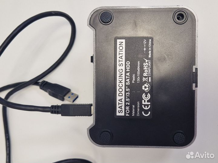 Док станция AgeStar для hdd SATA usb 3.0 новая