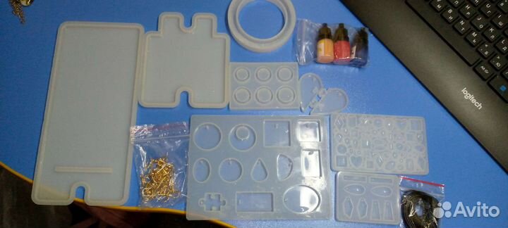 Набор формочки-молды для смолы