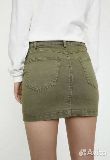 Джинсовая юбка Pull&bear, S-XS