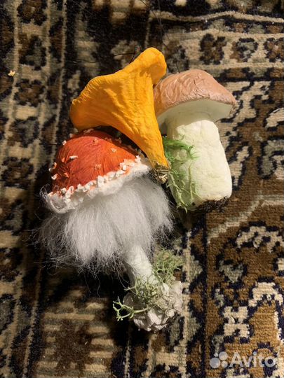 Набор 3 шт. Ватные елочные игрушки