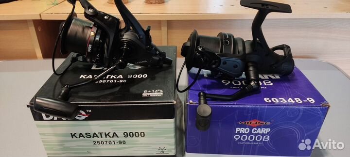 Катушки карповые и фидерные