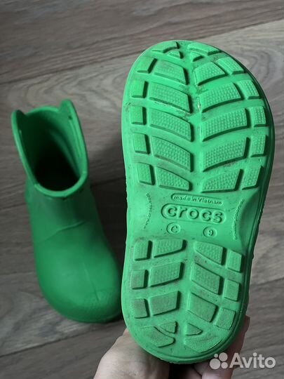 Резиновые сапоги crocs 26 c9