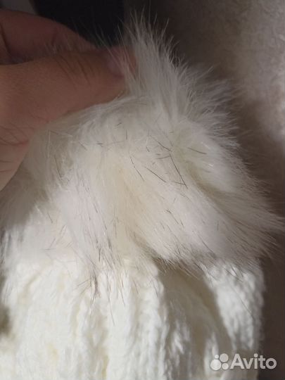 Набор шапка и снуд новый теплый