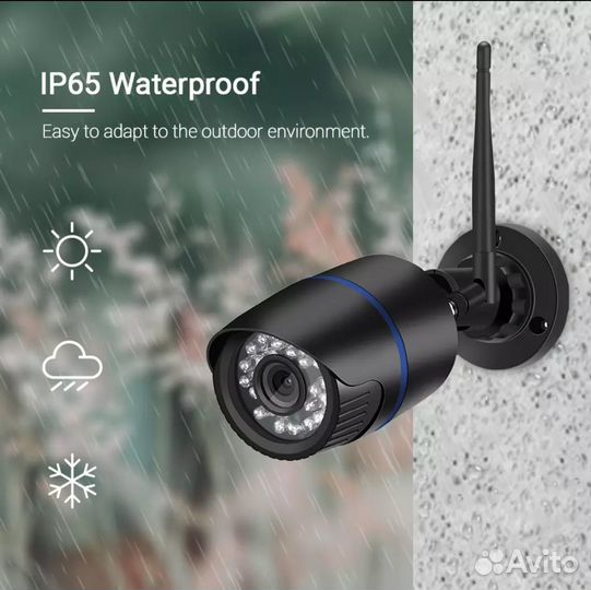 Видеонаблюдения по w-ifi для улицы