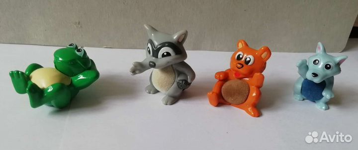 Бархатные пузики - серия киндер игрушек