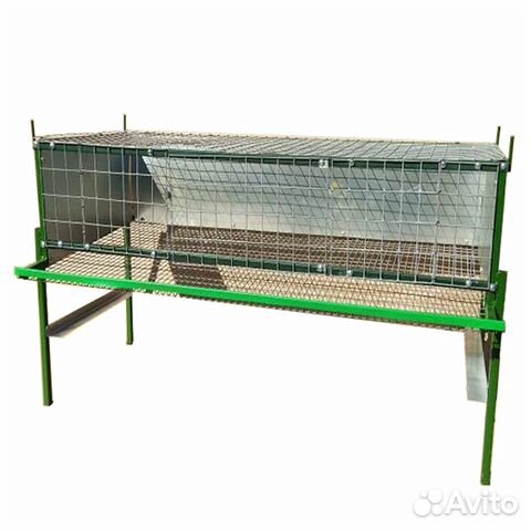 Клетка для перепелов металлическая на 