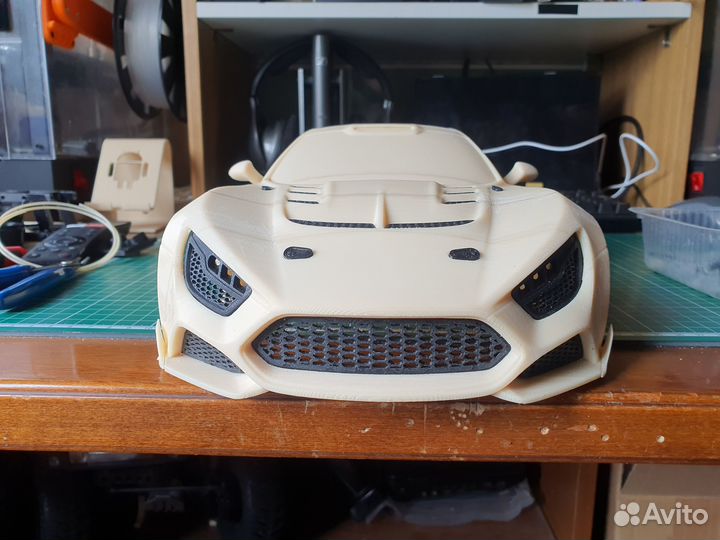 Flanker F кузов для RC 1/10 масштаб