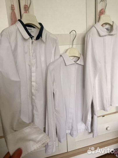 Блузки рубашки для школы 10-12 лет Alette, италия