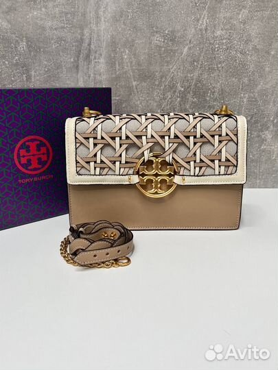 Сумка женская кожаная кроссбоди Tory Burch новая