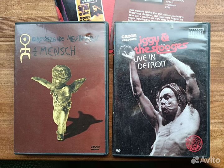 DVD Metallica, Motorhead, Iggy Pop и другие