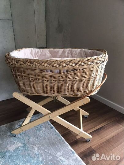Люлька колыбель плетеная