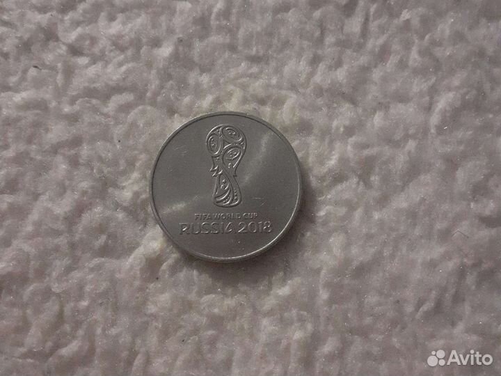 Монета чм 2018