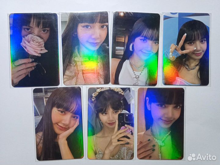 Голографические ломо карты blackpink