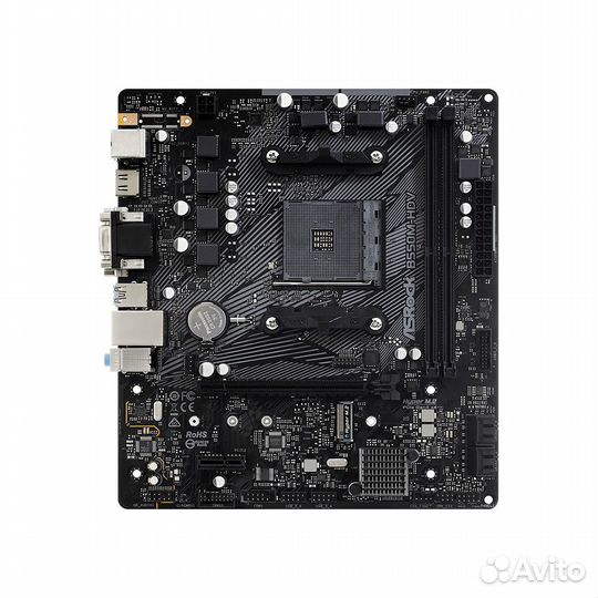 Материнская плата AM4 ASRock B550M-HDV