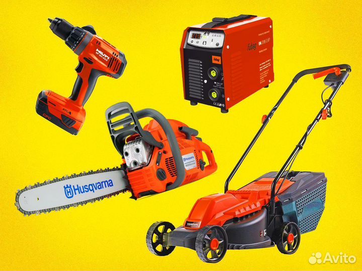 Ремонт бензо-электроинструментов, садовой техники