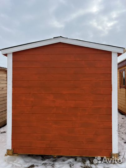 Баня каркасная 6 на 2.3