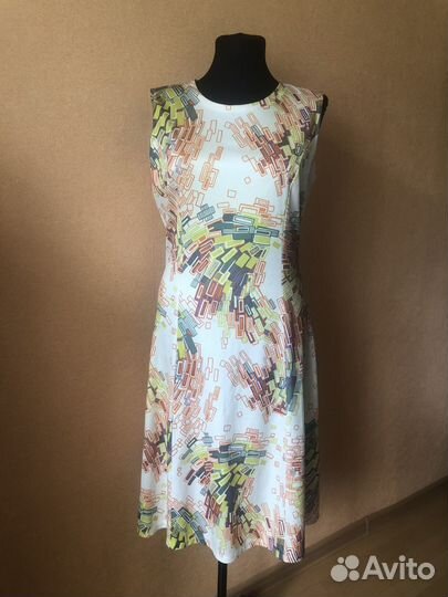 Винтажные платья трикотин 70-е СССР 44-46