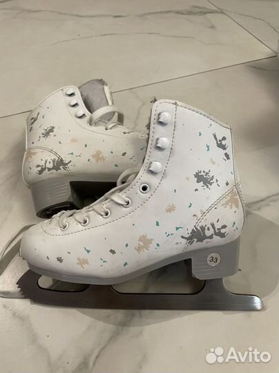 Коньки 33-34 утепленные
