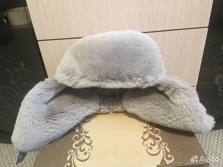 Шапка ушанка женская