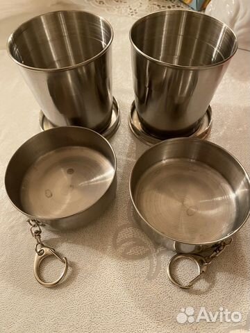 Стакан походный складной