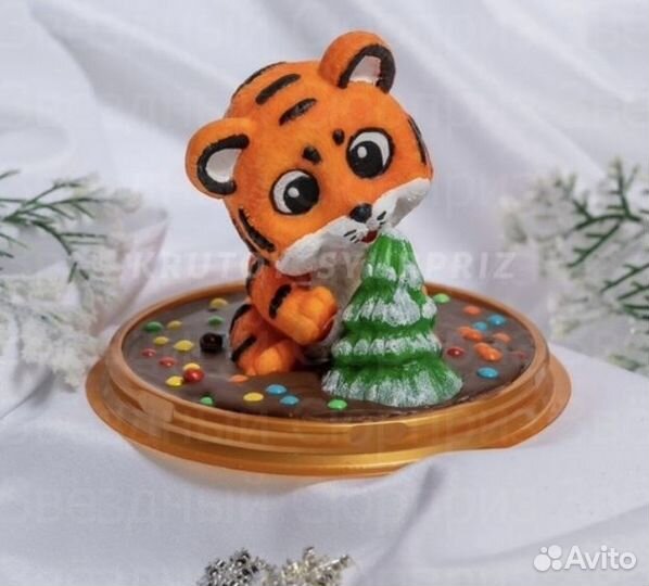 Фигурка зайчик шоколадный, подарок