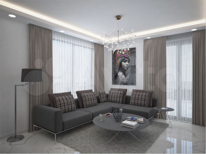 4-к. квартира, 202 м² (Турция)