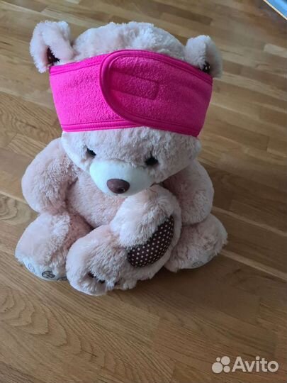 Женская повязка на голову цвет черный