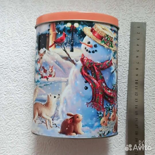 Жестяная банка из под чая