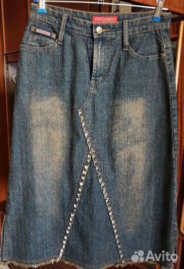 Юбка джинсовая