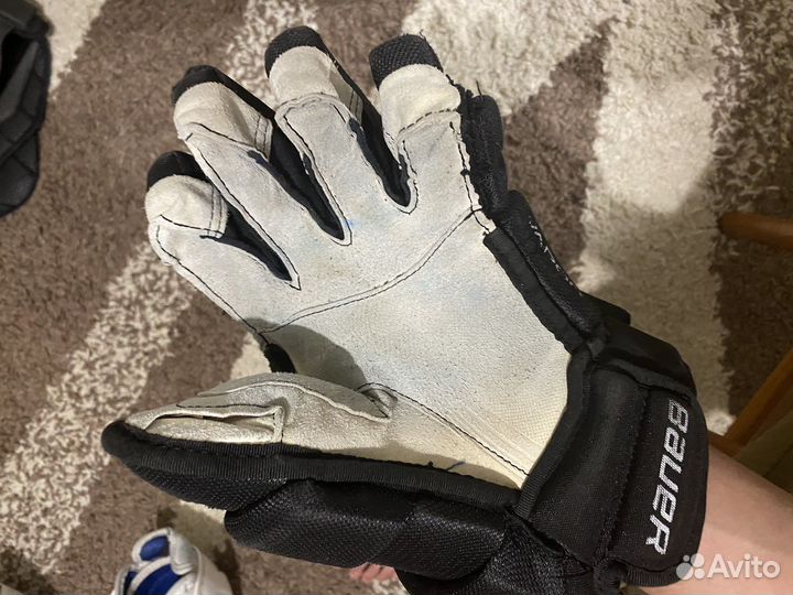 Краги хоккейные Bauer vapor 1x pro lite 13-33cm