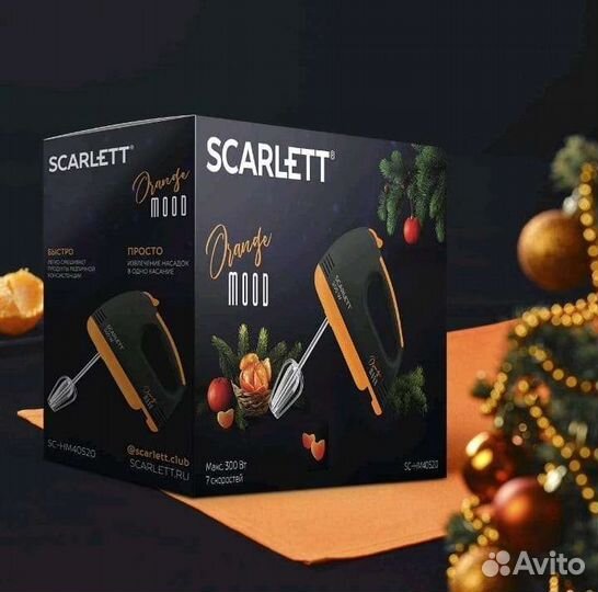 Миксер Новый scarlett SC-HM40S20