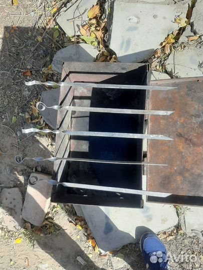 Мангал разборный металлический