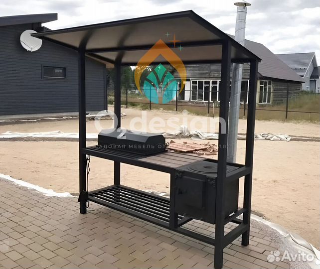 Мангал в стиле лофт напрямую от производителя