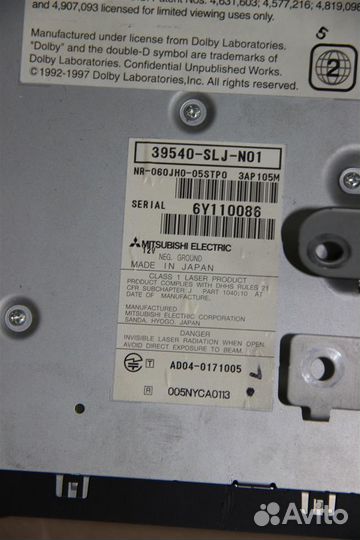 Магнитофон Honda stepwgn (rg4) 2005-2009